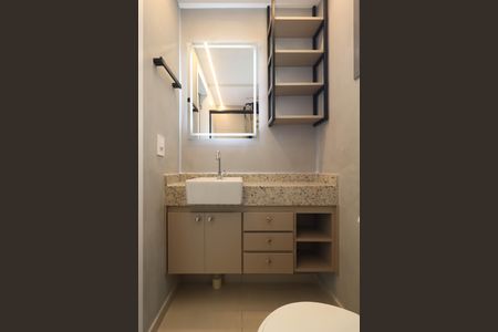 Studio para alugar com 24m², 1 quarto e sem vagaBanheiro