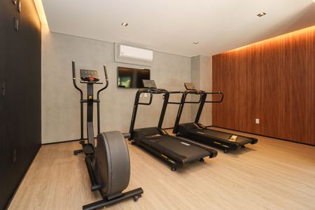 Studio para alugar com 24m², 1 quarto e sem vagaAcademia