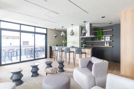 Apartamento para alugar com 25m², 1 quarto e sem vagaÁrea comum - Salão de festas
