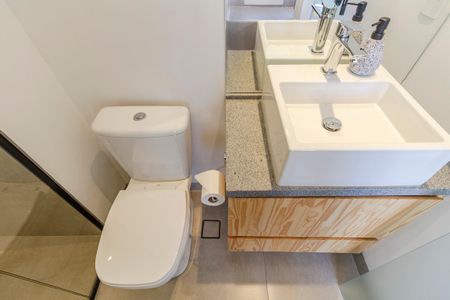 Apartamento para alugar com 25m², 1 quarto e sem vaga Apartamento para alugar com 25m², 1 quarto e sem vagaBanheiro