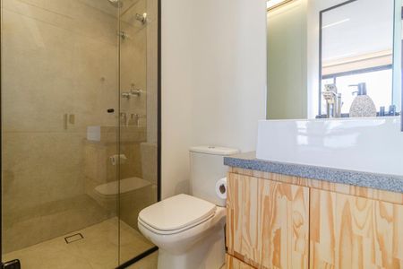 Apartamento para alugar com 25m², 1 quarto e sem vaga Apartamento para alugar com 25m², 1 quarto e sem vagaBanheiro