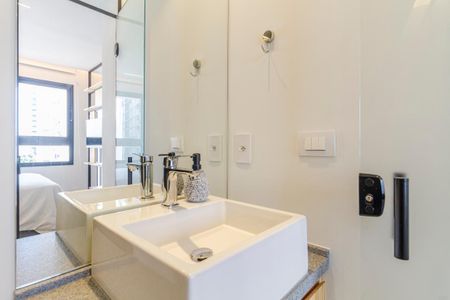 Apartamento para alugar com 25m², 1 quarto e sem vaga Apartamento para alugar com 25m², 1 quarto e sem vagaBanheiro