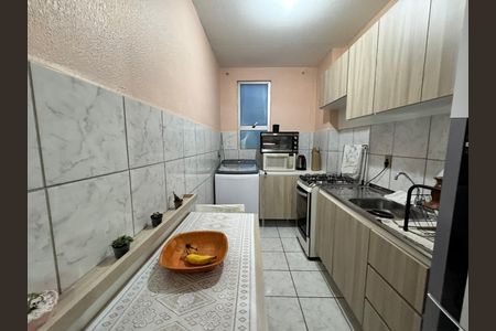 Apartamento à venda com 58m², 2 quartos e 1 vagaCozinha e Área de Serviço