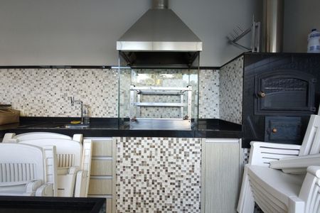 Casa de condomínio à venda com 424m², 5 quartos e 5 vagas Casa de condomínio à venda com 424m², 5 quartos e 5 vagasÁrea gourmet