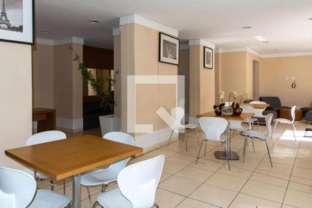 Apartamento para alugar com 44m², 2 quartos e 1 vagaÁrea comum - Salão de festas