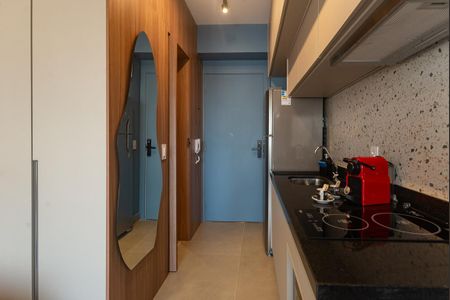 Studio para alugar com 24m², 1 quarto e sem vaga Studio para alugar com 24m², 1 quarto e sem vagaCozinha