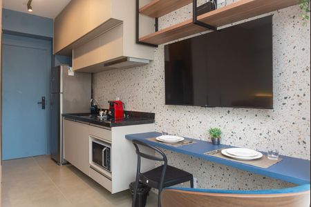 Studio para alugar com 24m², 1 quarto e sem vaga Studio para alugar com 24m², 1 quarto e sem vagaCozinha