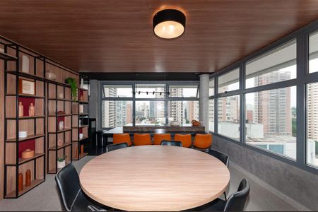 Studio para alugar com 24m², 1 quarto e sem vaga Studio para alugar com 24m², 1 quarto e sem vagaÁrea Comum - Salão de Festas Gourmet