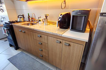 Apartamento à venda com 62m², 2 quartos e 1 vaga Apartamento à venda com 62m², 2 quartos e 1 vagaCozinha e Área de Serviço