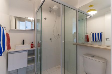 Apartamento para alugar com 25m², 1 quarto e sem vagaBanheiro