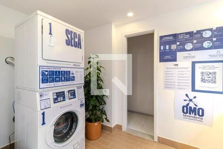 Apartamento para alugar com 25m², 1 quarto e sem vagaLavanderia