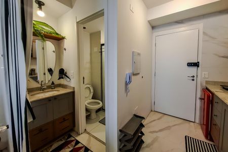 Studio à venda com 25m², 1 quarto e sem vagaBanheiro