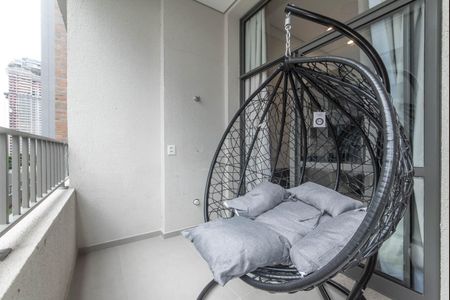 Apartamento à venda com 32m², 1 quarto e sem vagaVaranda