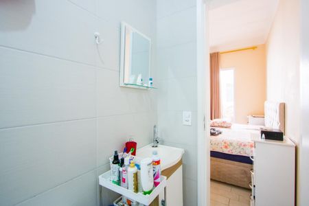 Apartamento à venda com 100m², 2 quartos e 1 vagaBanheiro do quarto 1