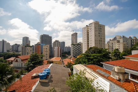 Studio para alugar com 45m², 1 quarto e sem vaga Studio para alugar com 45m², 1 quarto e sem vagaVista da Varanda