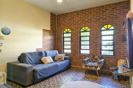 Sala de casa para alugar com 2 quartos, 102m² em Jardim Imperador, Praia Grande