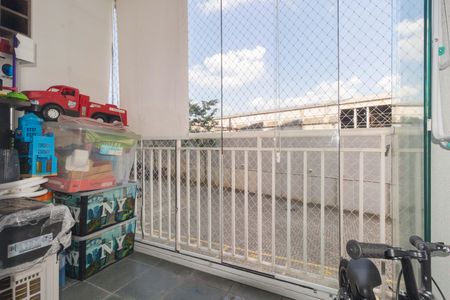 Apartamento à venda com 59m², 3 quartos e 1 vagaVaranda