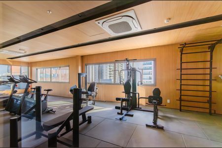 Studio para alugar com 20m², 1 quarto e sem vaga Studio para alugar com 20m², 1 quarto e sem vagaÁrea comum - Academia