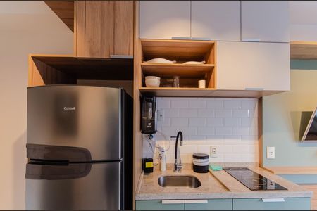Studio para alugar com 20m², 1 quarto e sem vaga Studio para alugar com 20m², 1 quarto e sem vagaCozinha