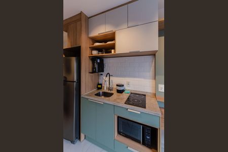 Studio para alugar com 20m², 1 quarto e sem vaga Studio para alugar com 20m², 1 quarto e sem vagaCozinha