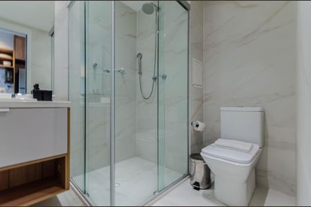 Studio para alugar com 20m², 1 quarto e sem vaga Studio para alugar com 20m², 1 quarto e sem vagaBanheiro