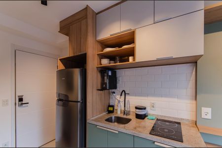 Studio para alugar com 20m², 1 quarto e sem vaga Studio para alugar com 20m², 1 quarto e sem vagaCozinha