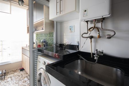 Apartamento à venda com 65m², 2 quartos e 1 vagaCozinha e Área de serviço