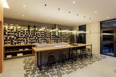 Studio à venda com 25m², 1 quarto e sem vagaÁrea comum - Salão de festas