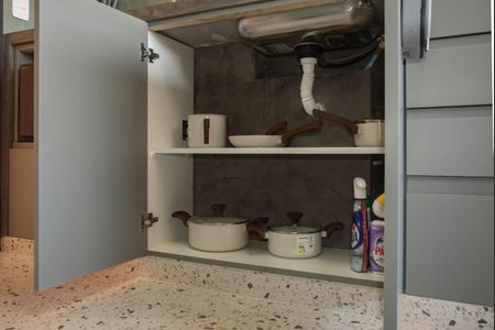 Studio à venda com 18m², 1 quarto e sem vagaCozinha