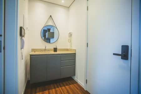 Studio para alugar com 27m², 1 quarto e sem vagaLavabo