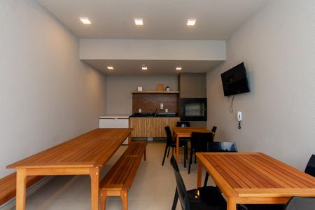 Apartamento para alugar com 38m², 2 quartos e sem vaga Apartamento para alugar com 38m², 2 quartos e sem vagaÁrea comum - Churrasqueira