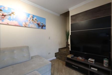 Casa de condomínio à venda com 86m², 2 quartos e 2 vagasSala