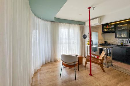 Apartamento à venda com 48m², 1 quarto e 1 vaga Apartamento à venda com 48m², 1 quarto e 1 vagaSala