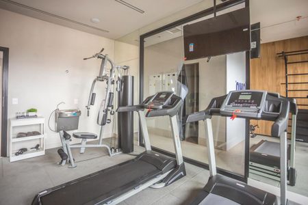 Apartamento à venda com 22m², 1 quarto e sem vaga Apartamento à venda com 22m², 1 quarto e sem vagaAcademia