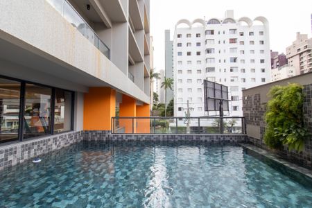 Apartamento para alugar com 42m², 1 quarto e 1 vaga Apartamento para alugar com 42m², 1 quarto e 1 vagaÁrea comum - Piscina