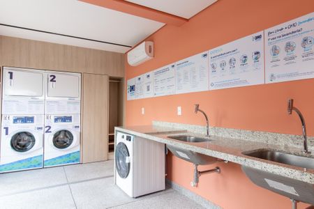 Apartamento para alugar com 42m², 1 quarto e 1 vaga Apartamento para alugar com 42m², 1 quarto e 1 vagaLavanderia