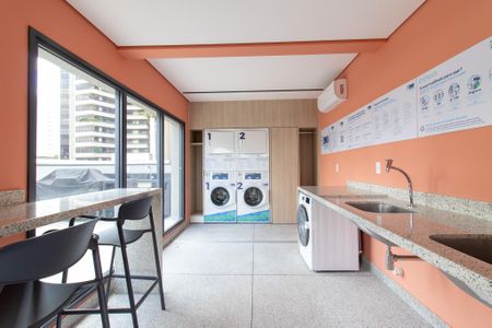 Apartamento para alugar com 42m², 1 quarto e 1 vaga Apartamento para alugar com 42m², 1 quarto e 1 vagaLavanderia