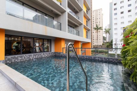Apartamento para alugar com 42m², 1 quarto e 1 vaga Apartamento para alugar com 42m², 1 quarto e 1 vagaÁrea comum - Piscina