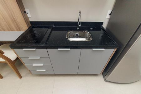 Studio à venda com 27m², 1 quarto e sem vagaCozinha