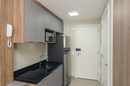 Studio à venda com 27m², 1 quarto e sem vagaCozinha