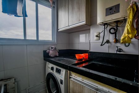 Apartamento à venda com 85m², 3 quartos e 2 vagasCozinha e Área de Serviço