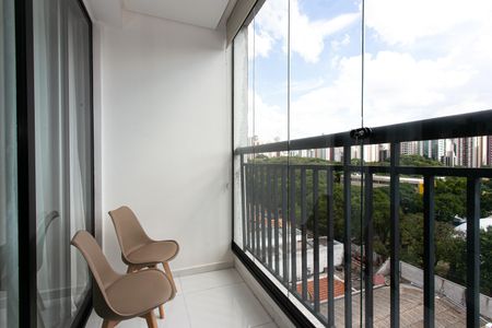 Studio para alugar com 30m², 1 quarto e sem vaga Studio para alugar com 30m², 1 quarto e sem vagaVaranda