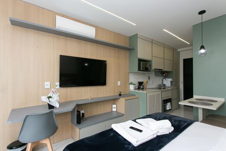 Studio para alugar com 30m², 1 quarto e sem vaga Studio para alugar com 30m², 1 quarto e sem vagaStudio