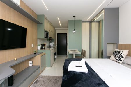 Studio para alugar com 30m², 1 quarto e sem vaga Studio para alugar com 30m², 1 quarto e sem vagaStudio