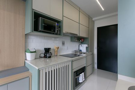 Studio para alugar com 30m², 1 quarto e sem vaga Studio para alugar com 30m², 1 quarto e sem vagaCozinha