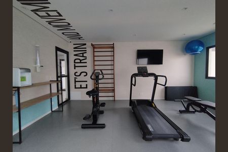Apartamento à venda com 34m², 1 quarto e sem vaga Apartamento à venda com 34m², 1 quarto e sem vagaÁrea comum - Academia