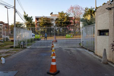 Apartamento para alugar com 44m², 2 quartos e 1 vagaFachada e portaria