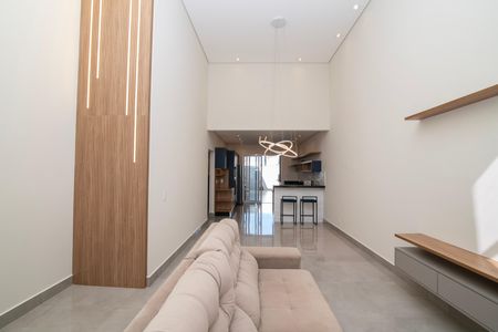 Casa de condomínio para alugar com 160m², 3 quartos e 4 vagasSala