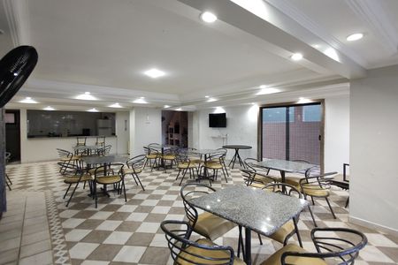 Apartamento para alugar com 55m², 1 quarto e 1 vaga Apartamento para alugar com 55m², 1 quarto e 1 vagaÁrea comum - Salão de festas