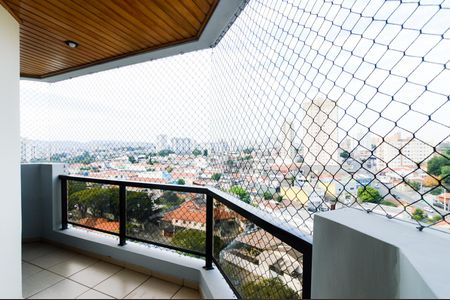Varanda da Sala de apartamento à venda com 3 quartos, 130m² em Vila Galvão, Guarulhos